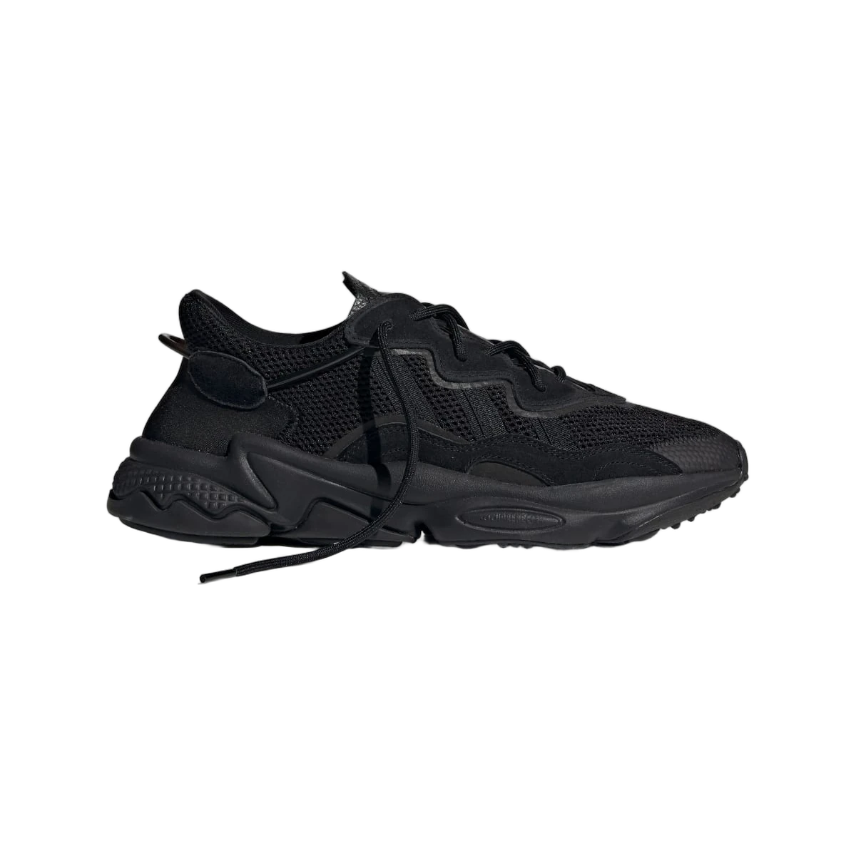 Overkicks - Adidas Ozweego Core Black (EE6999) - detalle lateral interior