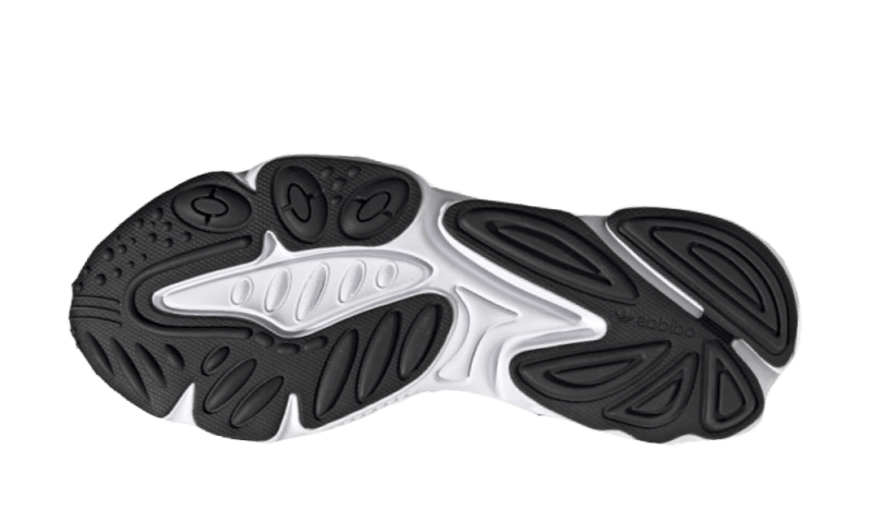 Overkicks - Adidas Ozweego Core Black Solar Green (EE7002) - detalle suela