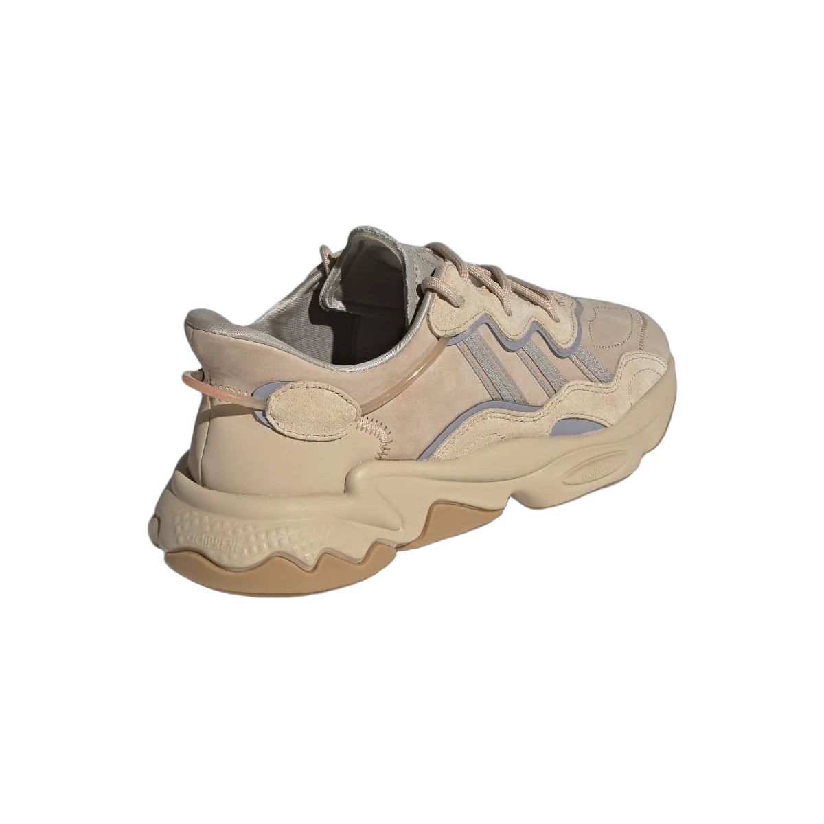 Overkicks - Adidas Ozweego Pale Nude (EE6462) - detalle talon