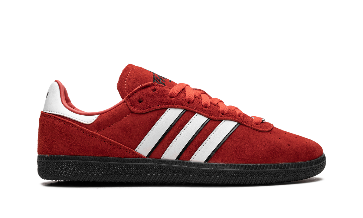 Overkicks - Adidas Palos Hills 100 Thieves Red (JI4306) - detalle talon