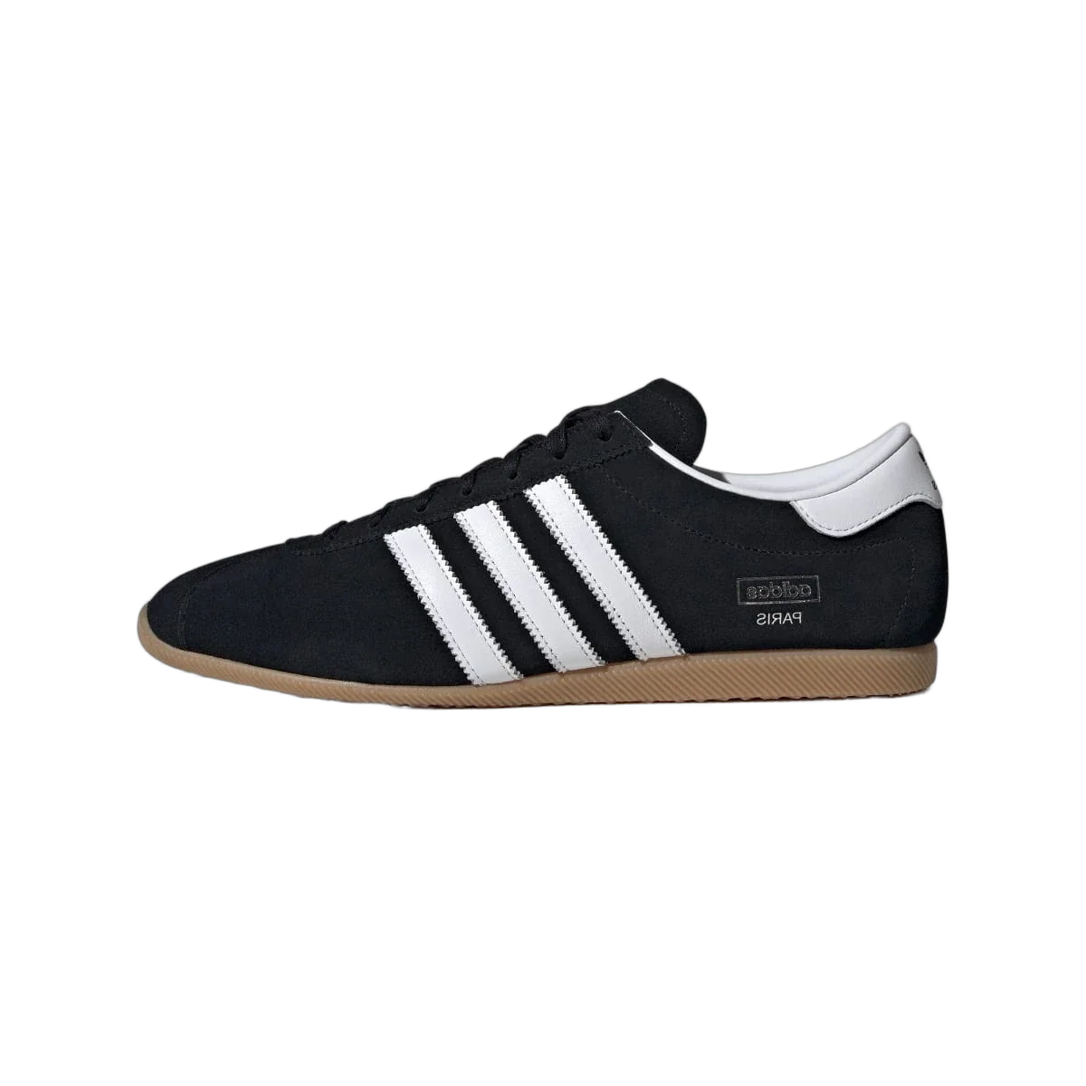 Overkicks - Adidas Paris Black White Gum (KJ1012) - vista lateral