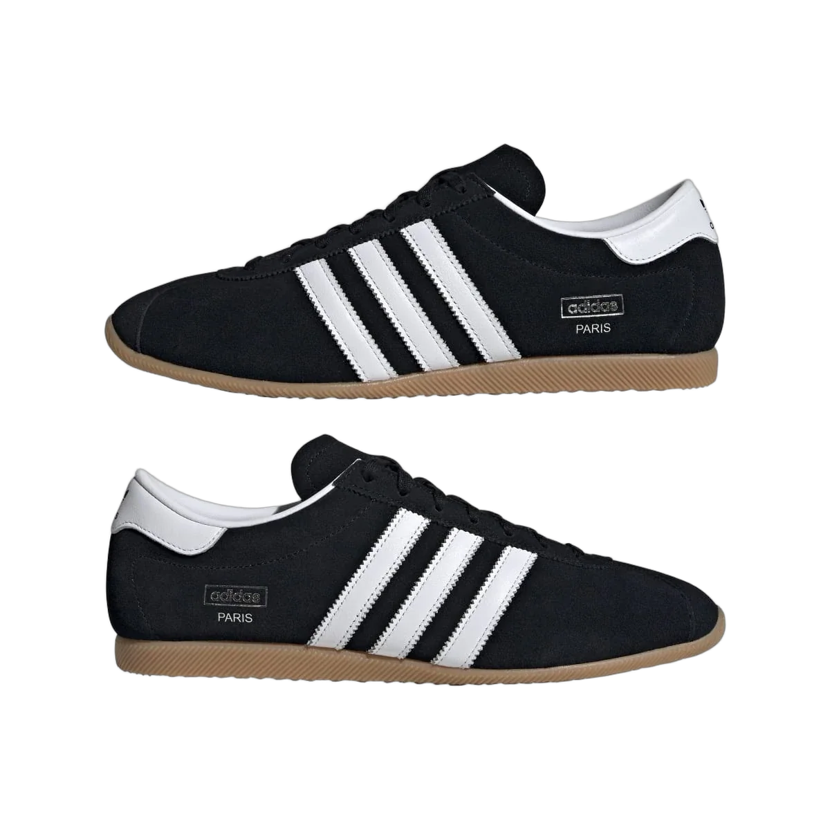 Overkicks - Adidas Paris Black White Gum (KJ1012) - detalle lateral interior