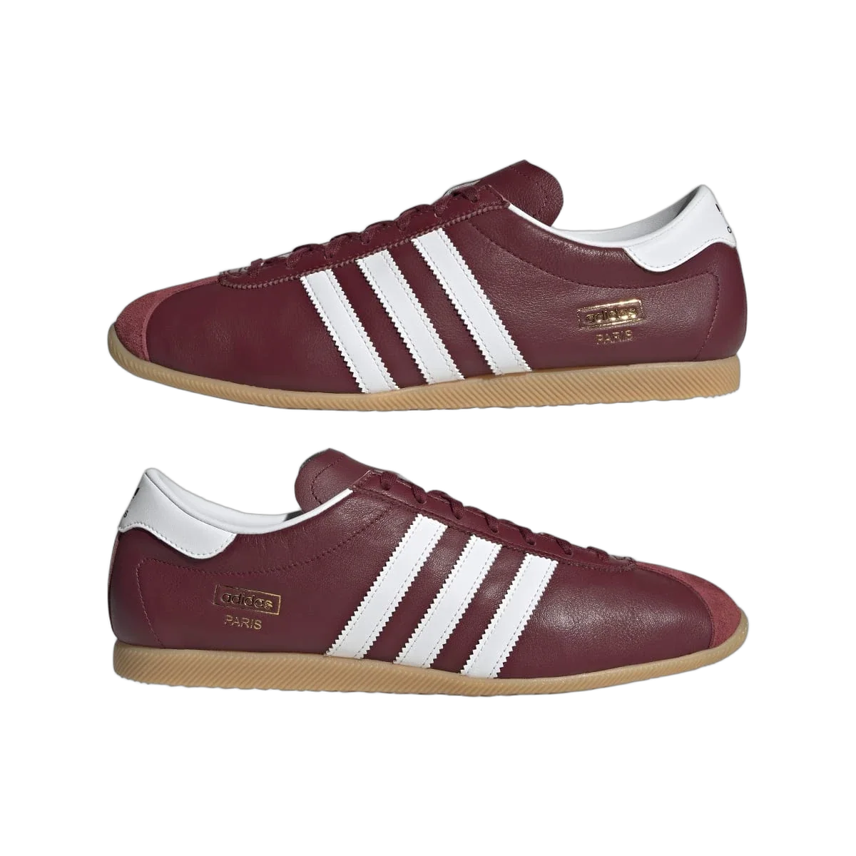 Overkicks - Adidas Paris Shadow Red White (KJ1009) - detalle lateral interior