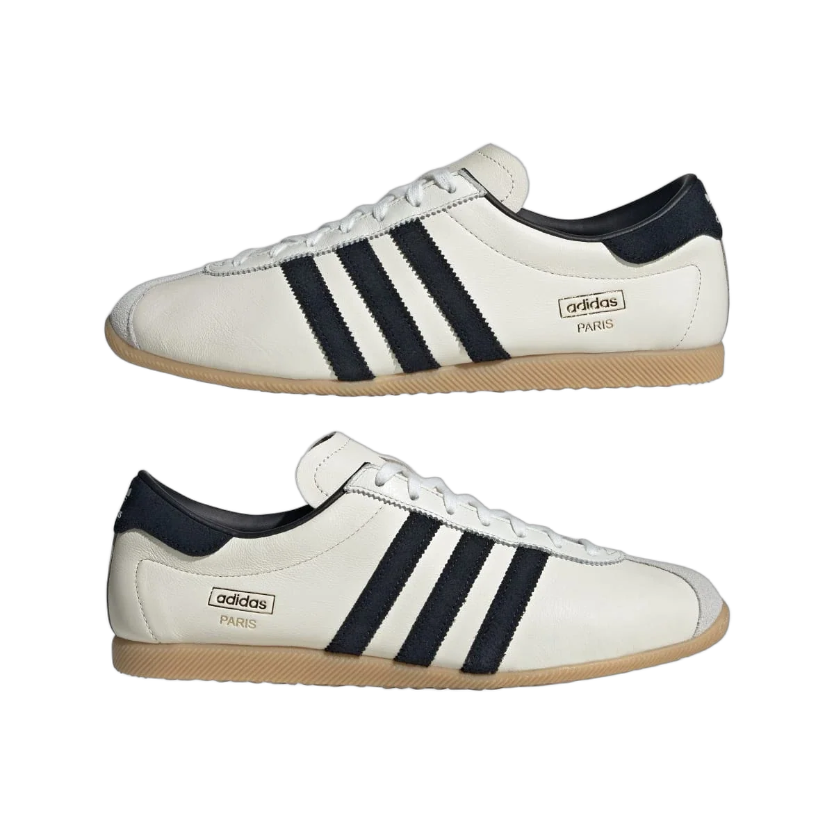 Overkicks - Adidas Paris White Black Gum (KJ1015) - detalle lateral interior