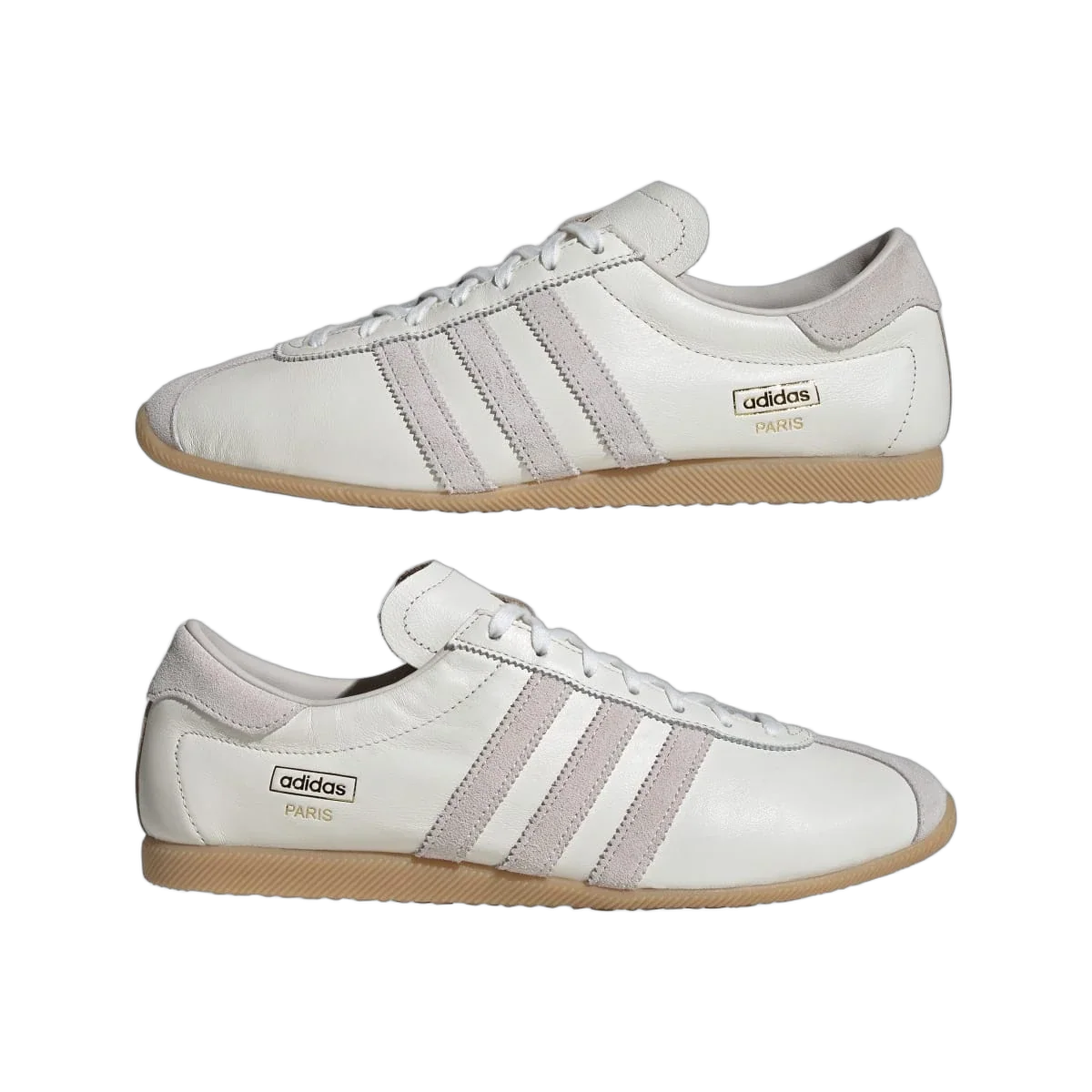 Overkicks - Adidas Paris White Chalk Pearl Gum (KJ1016) - detalle lateral interior