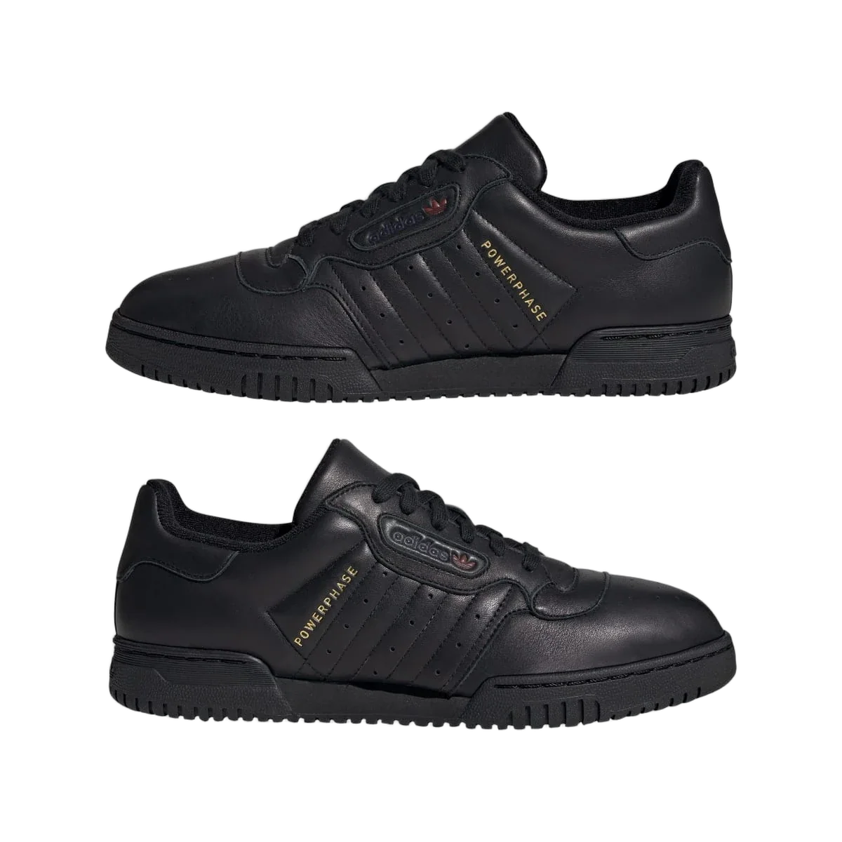Overkicks - Adidas Powerphase Core Black (JH5482) - detalle lateral interior