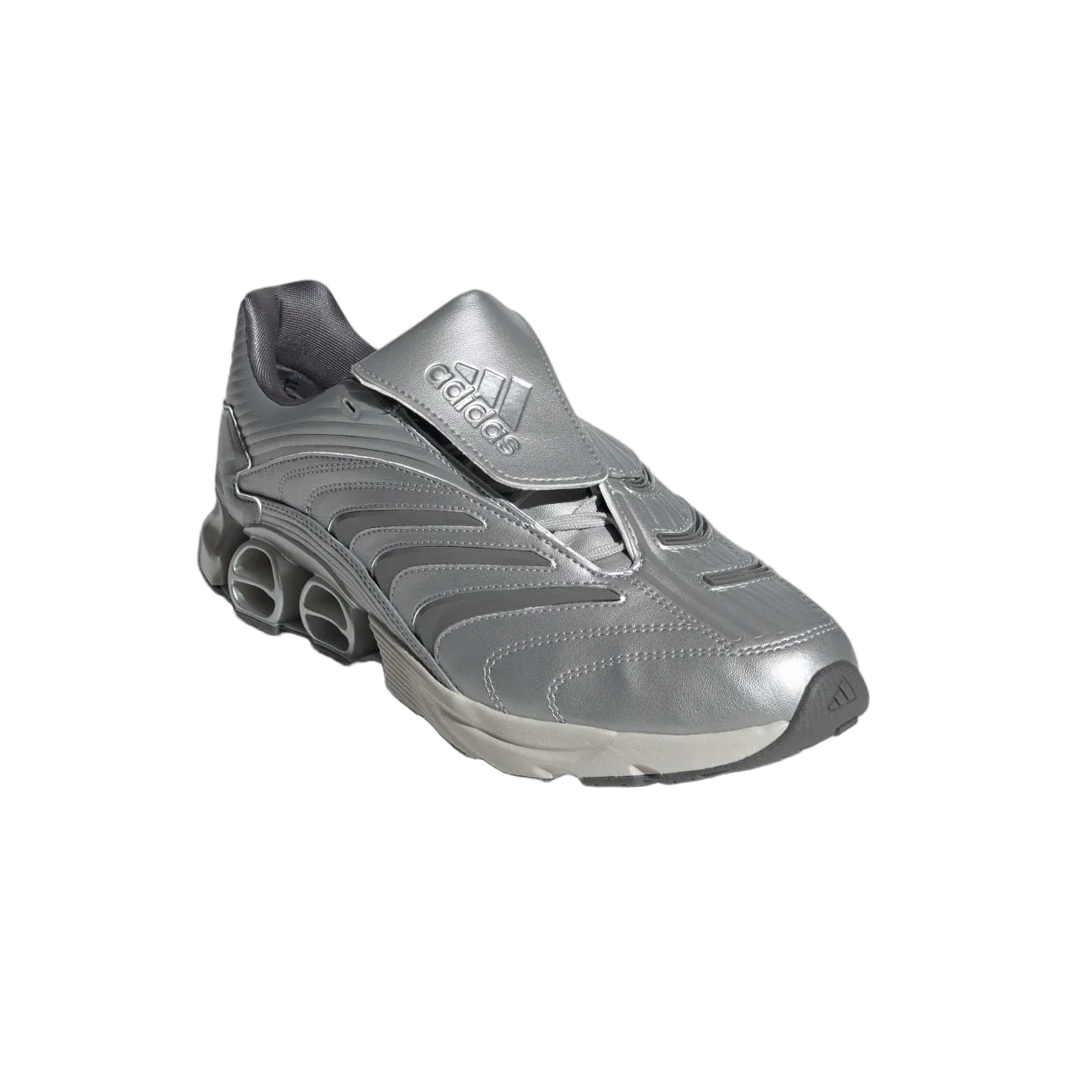 Overkicks - Adidas Predator Megaride Grey Silver Metallic (JS1555) - detalle suela