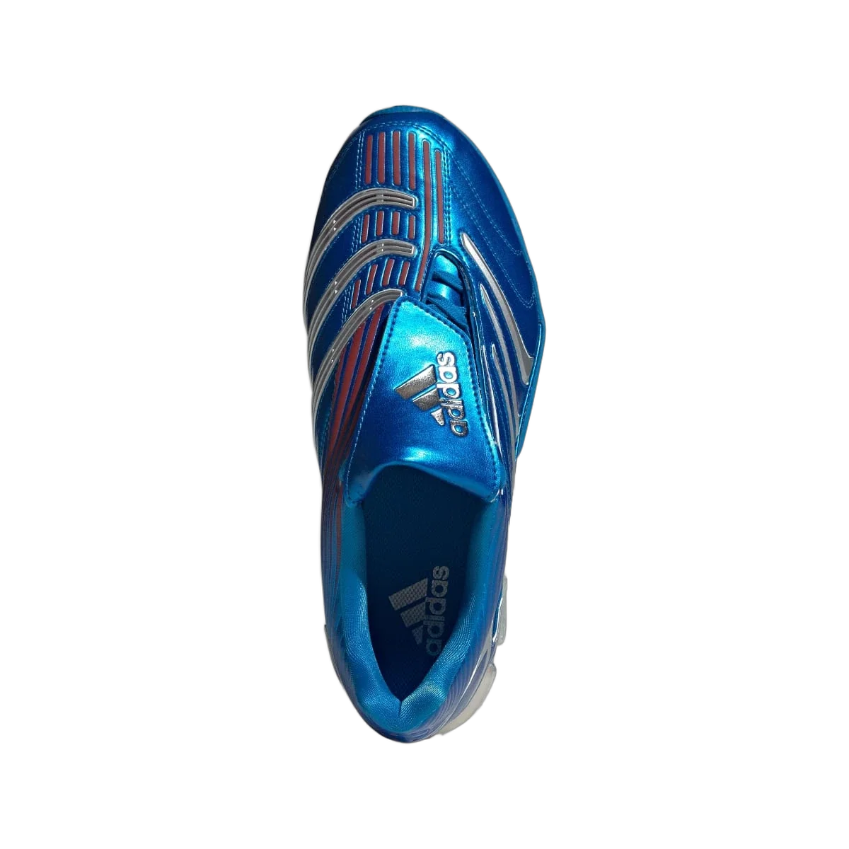 Overkicks - Adidas Predator Megaride Metallic Blue (JI3515) - vista trasera