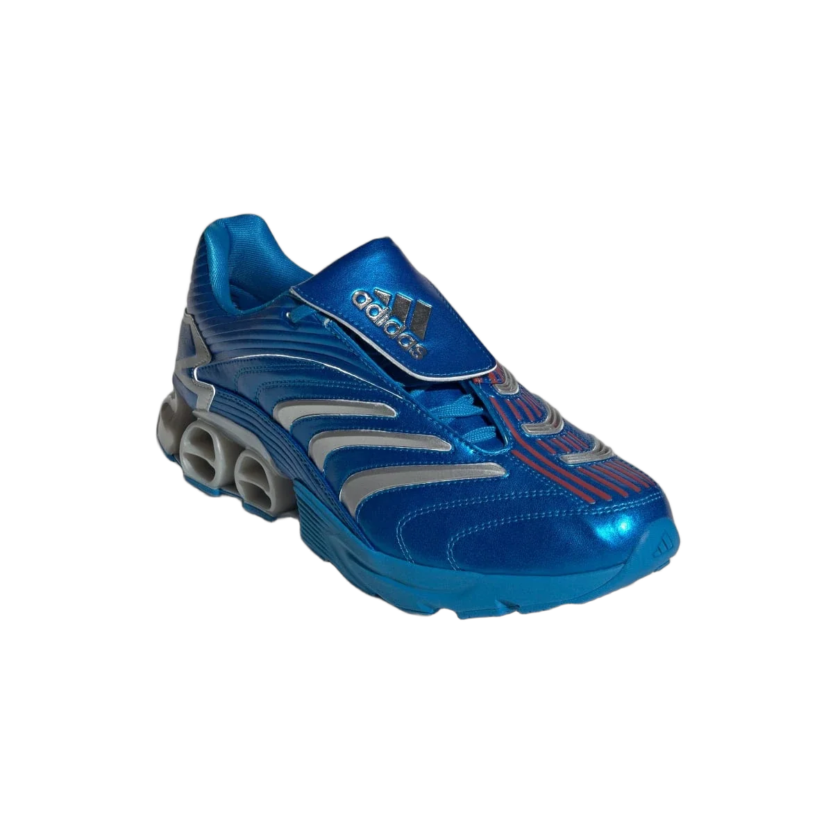 Overkicks - Adidas Predator Megaride Metallic Blue (JI3515) - detalle suela