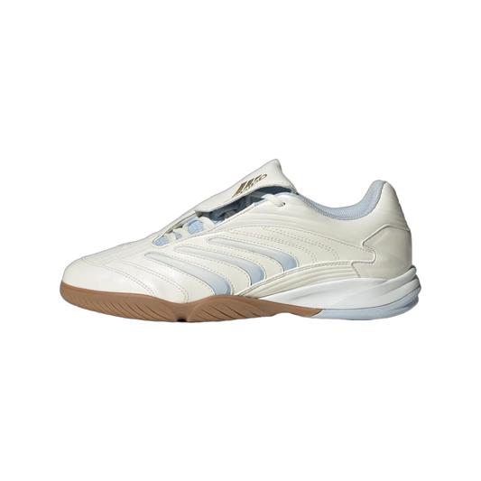 Overkicks - Adidas Predator Sala Off White Crystal Sky Gum (IH7092) - vista lateral
