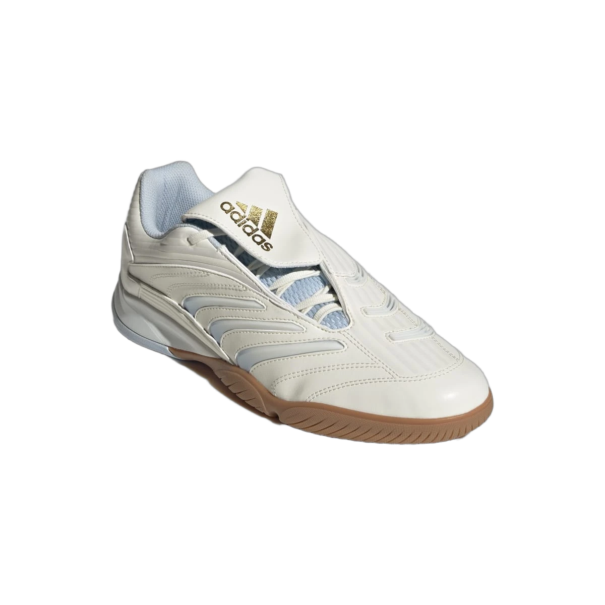 Overkicks - Adidas Predator Sala Off White Crystal Sky Gum (IH7092) - detalle suela