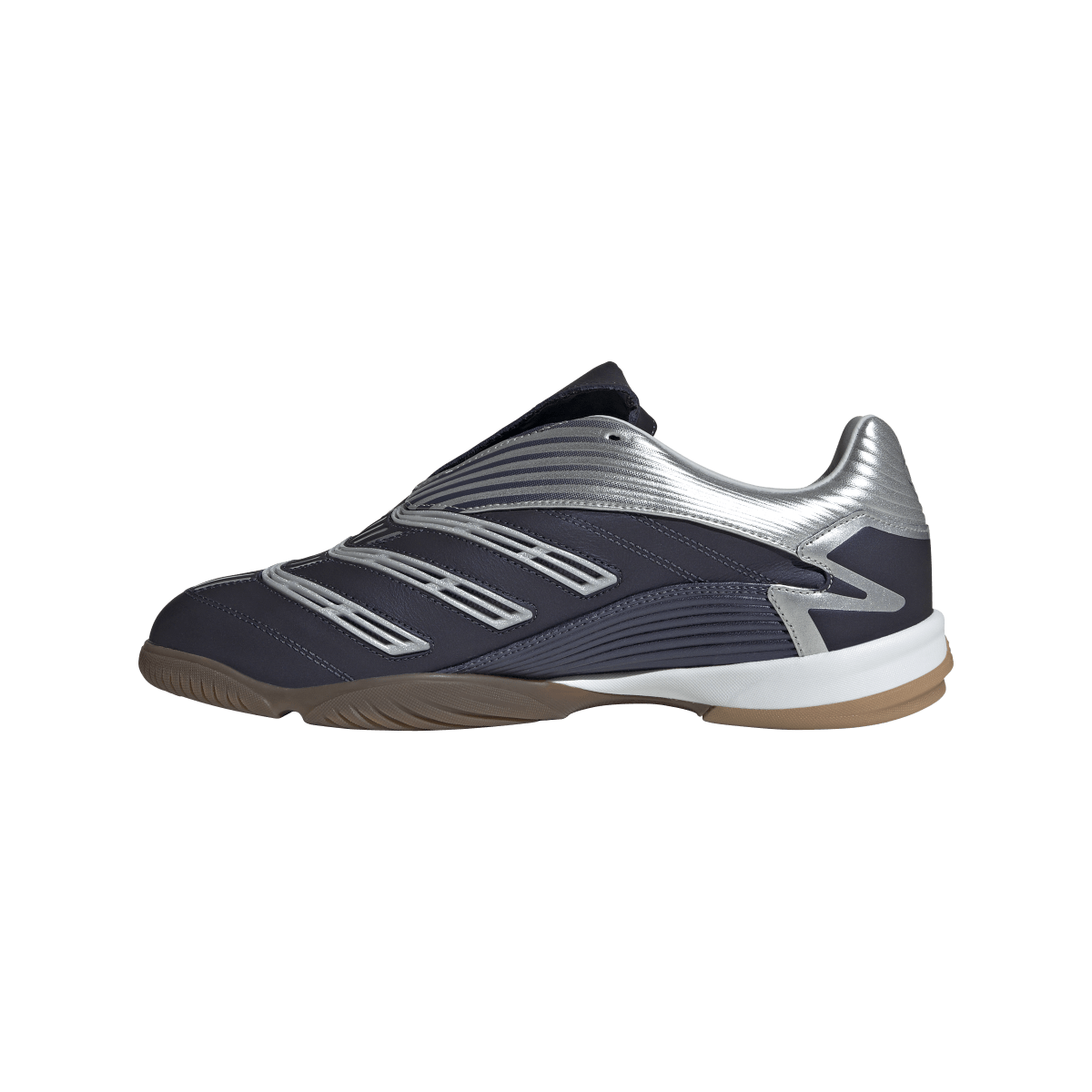 Overkicks - Adidas Predator Sala Shadow Navy Silver (JR4227) - detalle talón