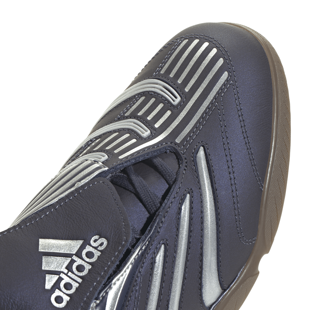 Overkicks - Adidas Predator Sala Shadow Navy Silver (JR4227) - detalle lateral interior