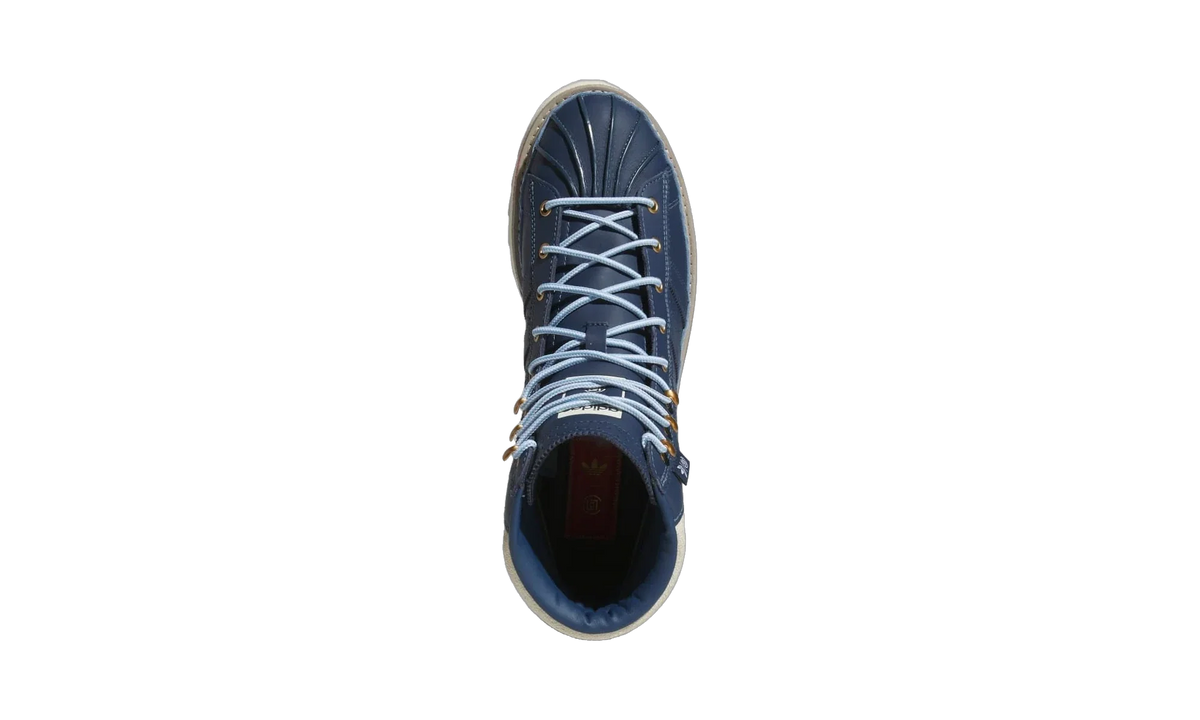Overkicks - Adidas Pro Model CLOT by Edison Chen Mineral Blue (JQ1260) - vista trasera