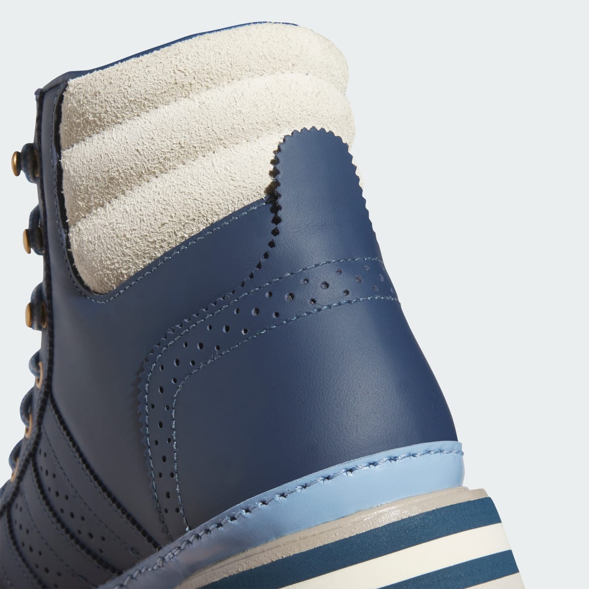 Overkicks - Adidas Pro Model CLOT by Edison Chen Mineral Blue (JQ1260) - detalle