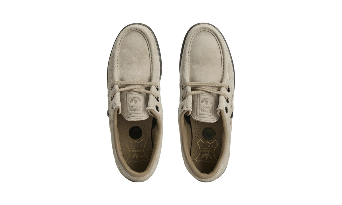 Overkicks - Adidas Punstock II SPZL Blanch Cargo Cardboard (KK3672) - par completo