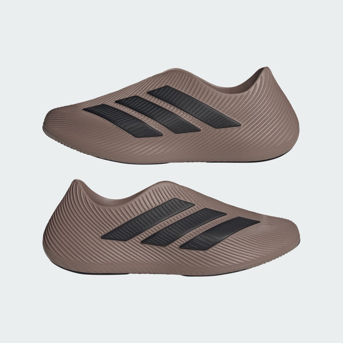 Overkicks - Adidas Purechill Runner Trace Brown Black (KH6422) - detalle lateral interior