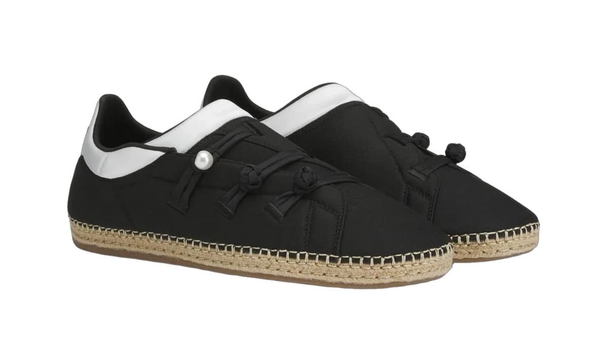 Overkicks - Adidas Qi Flow CLOT by Edison Chen Black White (JQ4053) - detalle talon