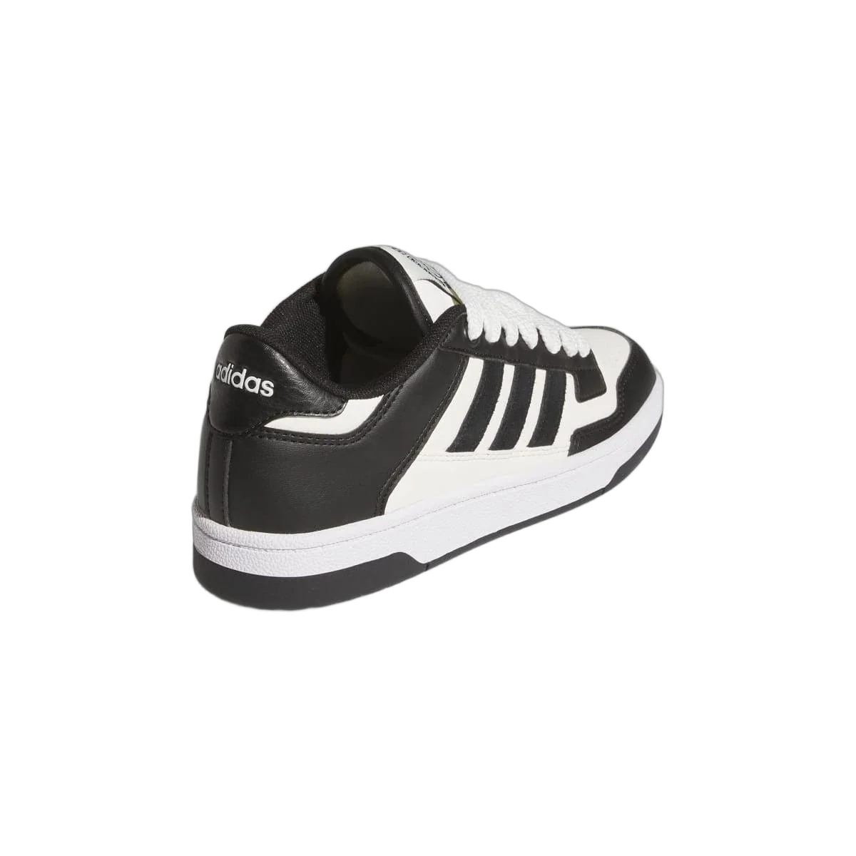 Overkicks - Adidas Rapid Court Low Core Black Cloud White (GS) (JR0166) - imagen 5