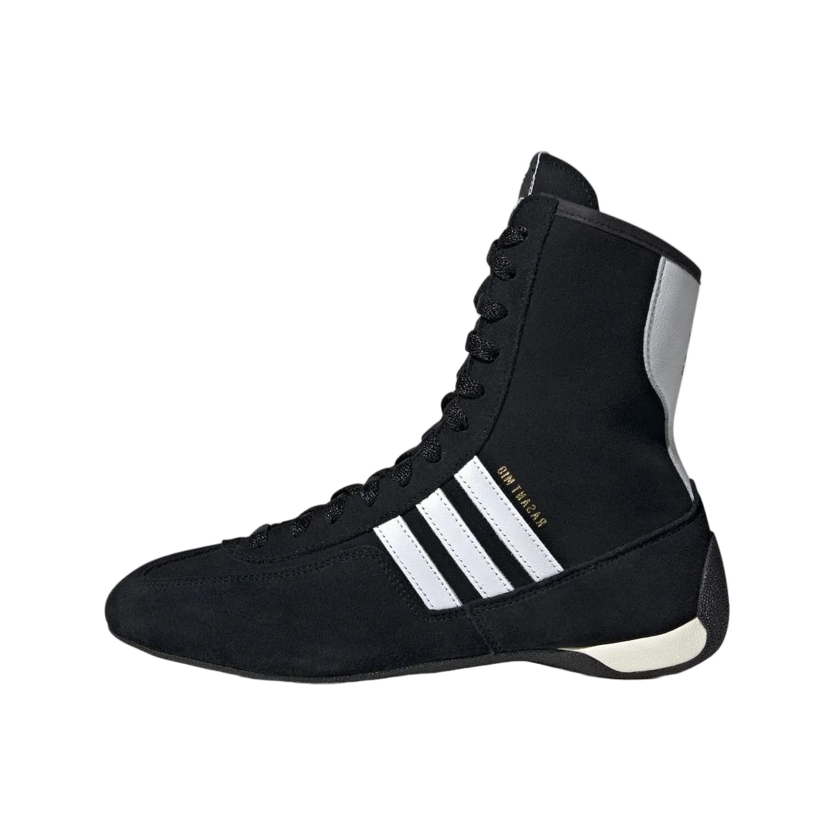 Overkicks - Adidas Rasant Mid Black White (Womens) (JH6665) - vista lateral