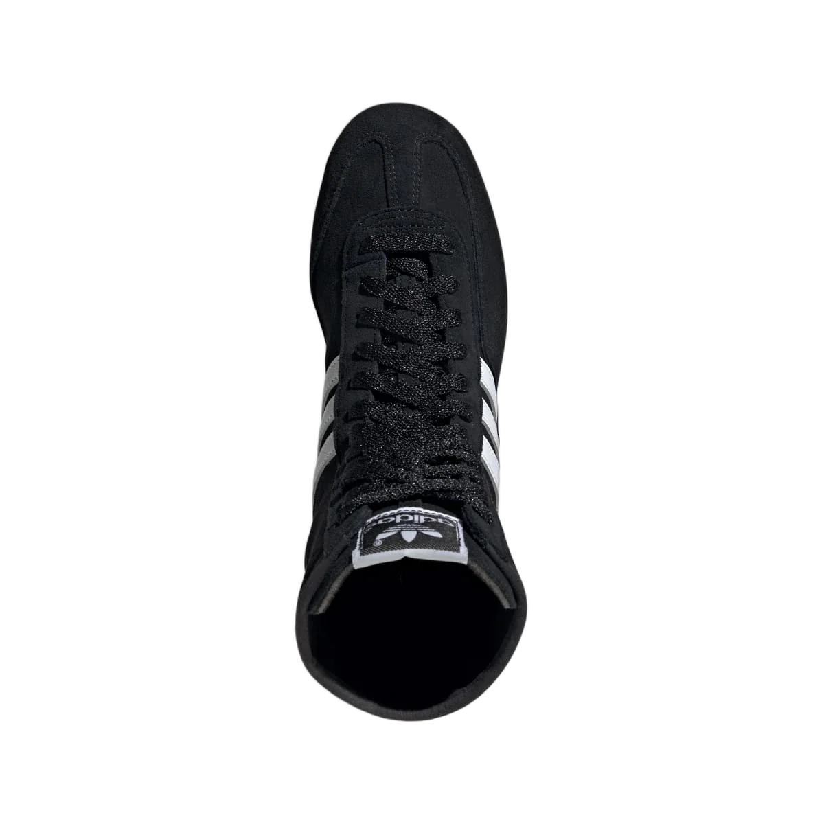 Overkicks - Adidas Rasant Mid Black White (Womens) (JH6665) - vista trasera