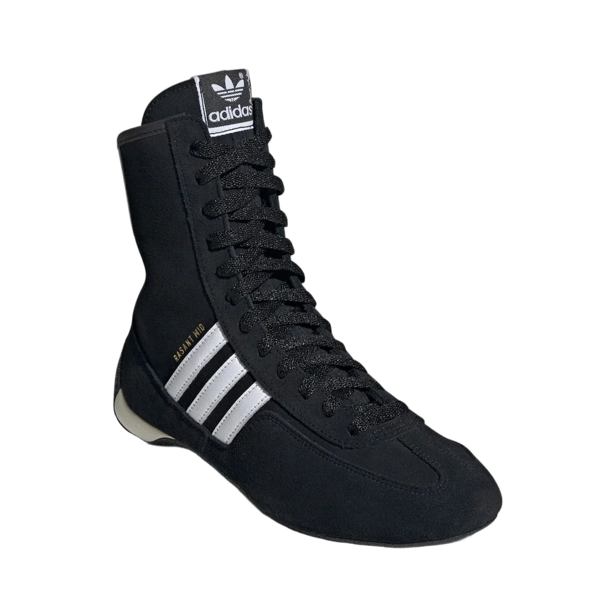 Overkicks - Adidas Rasant Mid Black White (Womens) (JH6665) - detalle suela