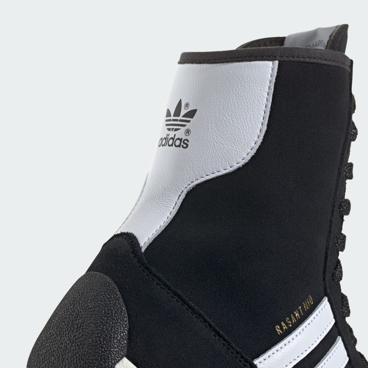 Overkicks - Adidas Rasant Mid Black White (Womens) (JH6665) - detalle