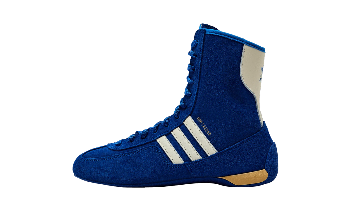 Overkicks - Adidas Rasant Mid Royal Blue (Womens) (JI2503) - vista lateral