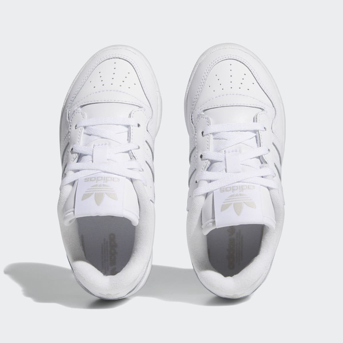 Overkicks - Adidas Rivalry Low Cloud White Grey (PS) (IF5246) - imagen 3