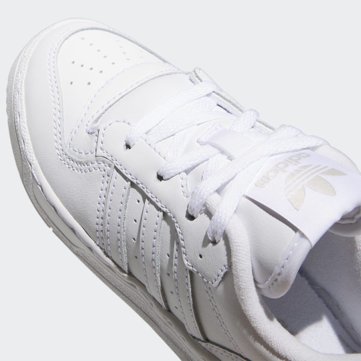 Overkicks - Adidas Rivalry Low Cloud White Grey (PS) (IF5246) - imagen 8