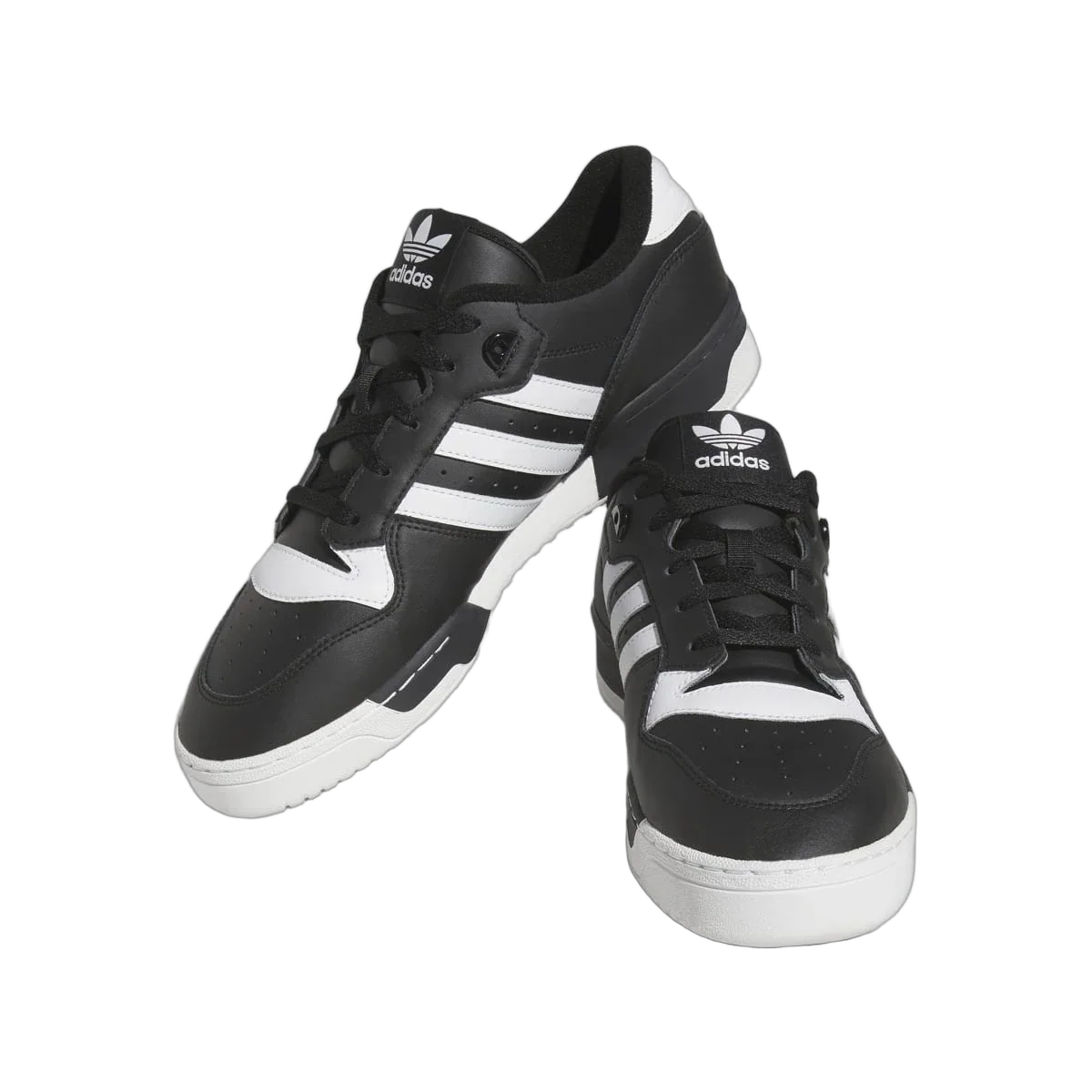 Overkicks - Adidas Rivalry Low Core Black Cloud White (FZ6327) - detalle suela