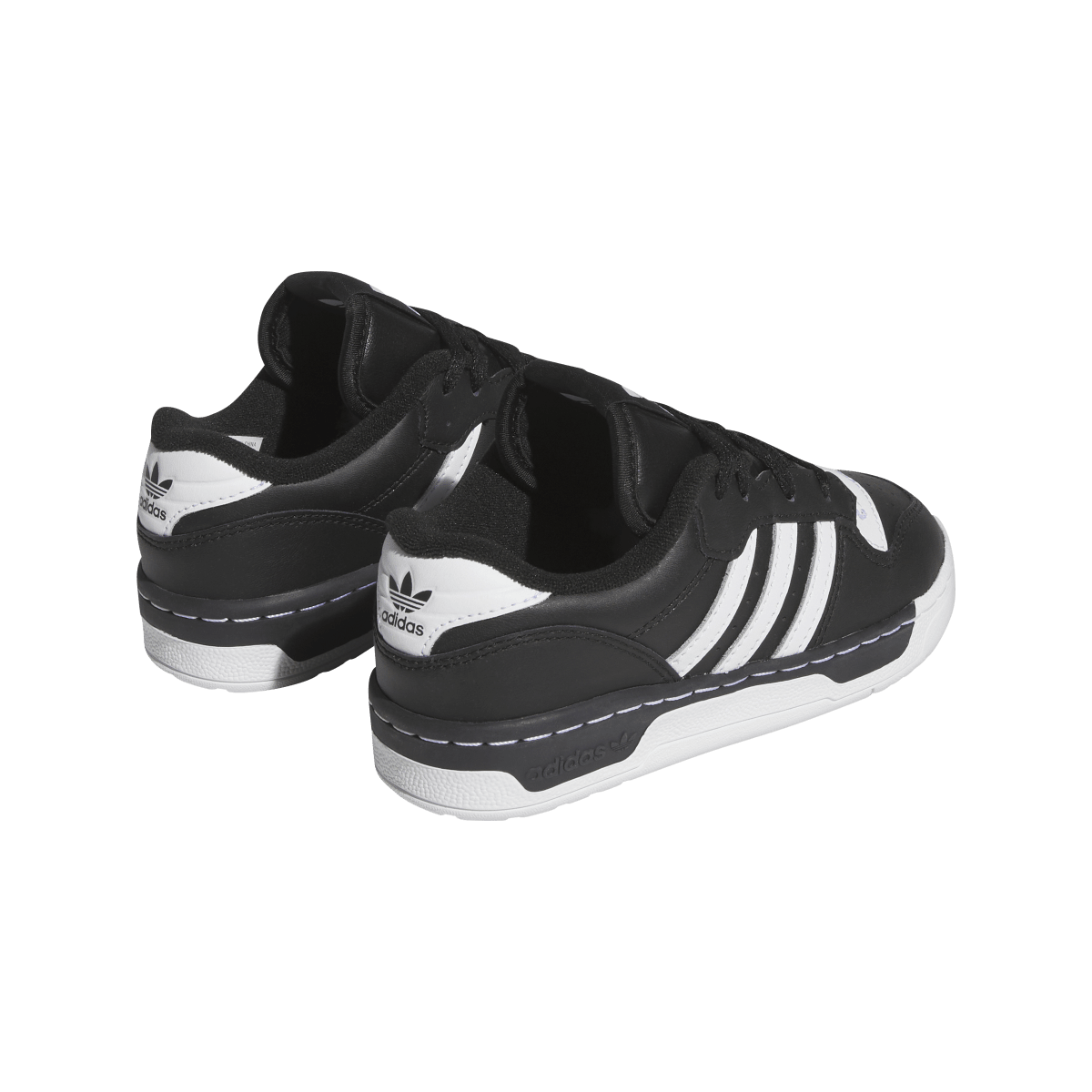 Overkicks - Adidas Rivalry Low Core Black Cloud White (PS) (IF5248) - imagen 5