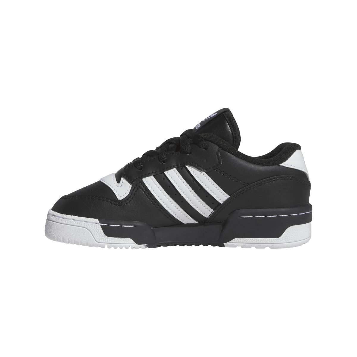 Overkicks - Adidas Rivalry Low Core Black Cloud White (PS) (IF5248) - imagen 6