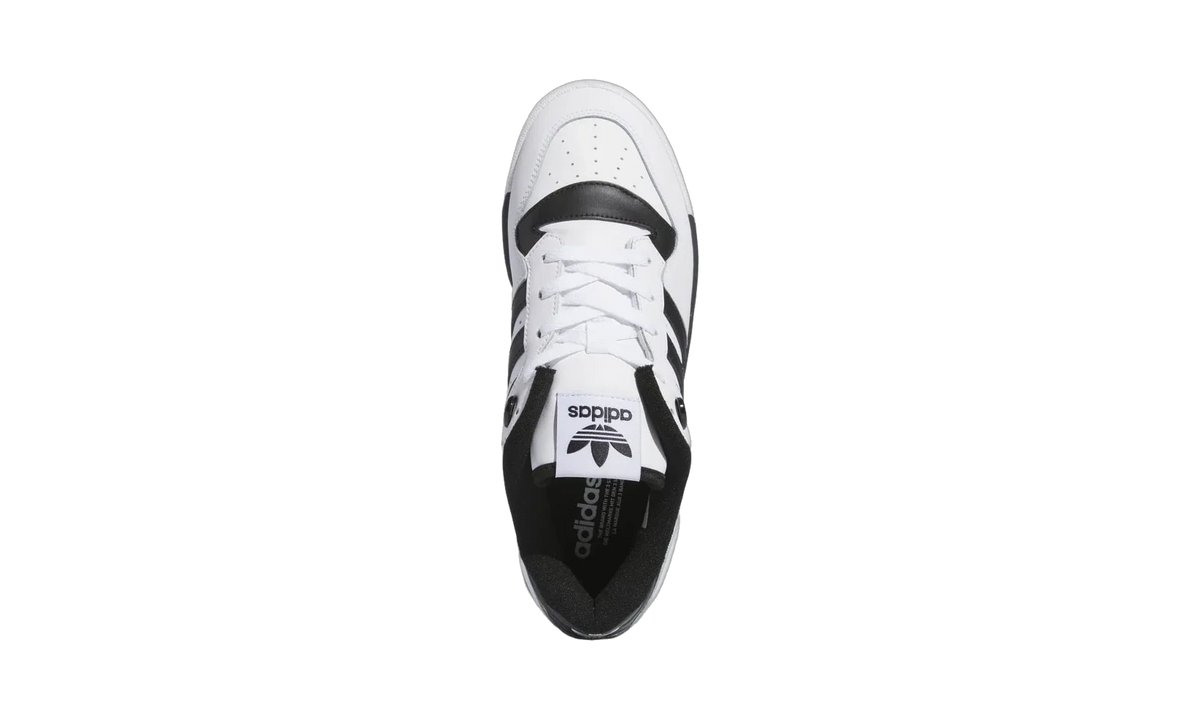 Overkicks - Adidas Rivalry Low White Core Black (IG1474) - vista trasera