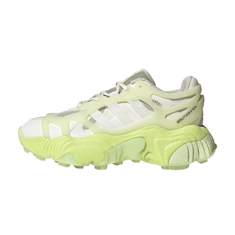 Overkicks - Adidas Roverend Off White Pulse Lime (GX3179) - vista lateral
