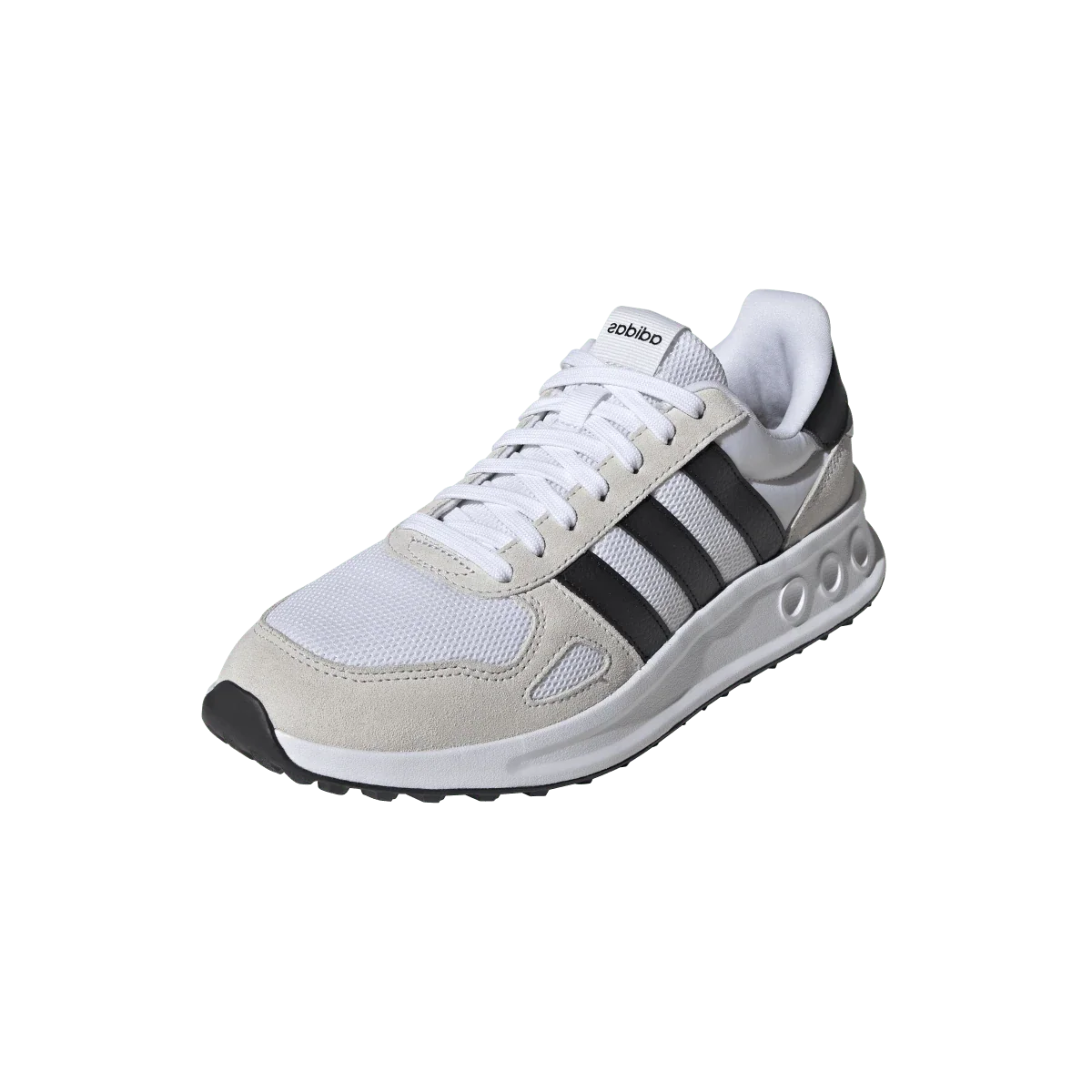 Overkicks - Adidas Run 84 White Black Crystal White (IH8612) - vista trasera