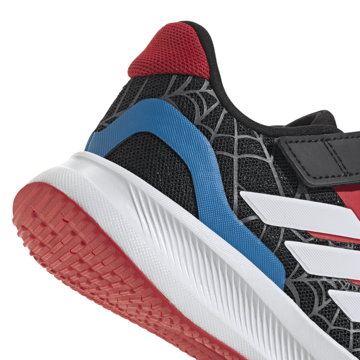 Overkicks - Adidas Runfalcon Spider-Man Core Black Cloud White Pure Ruby (PS) (JR5660) - imagen 8