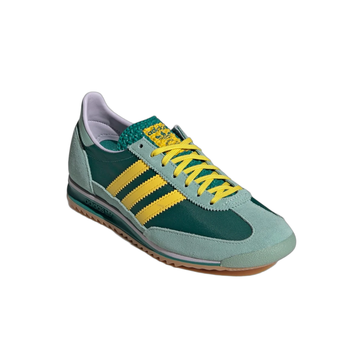 Overkicks - Adidas SL 72 Active Green Yellow (JH7391) - detalle suela