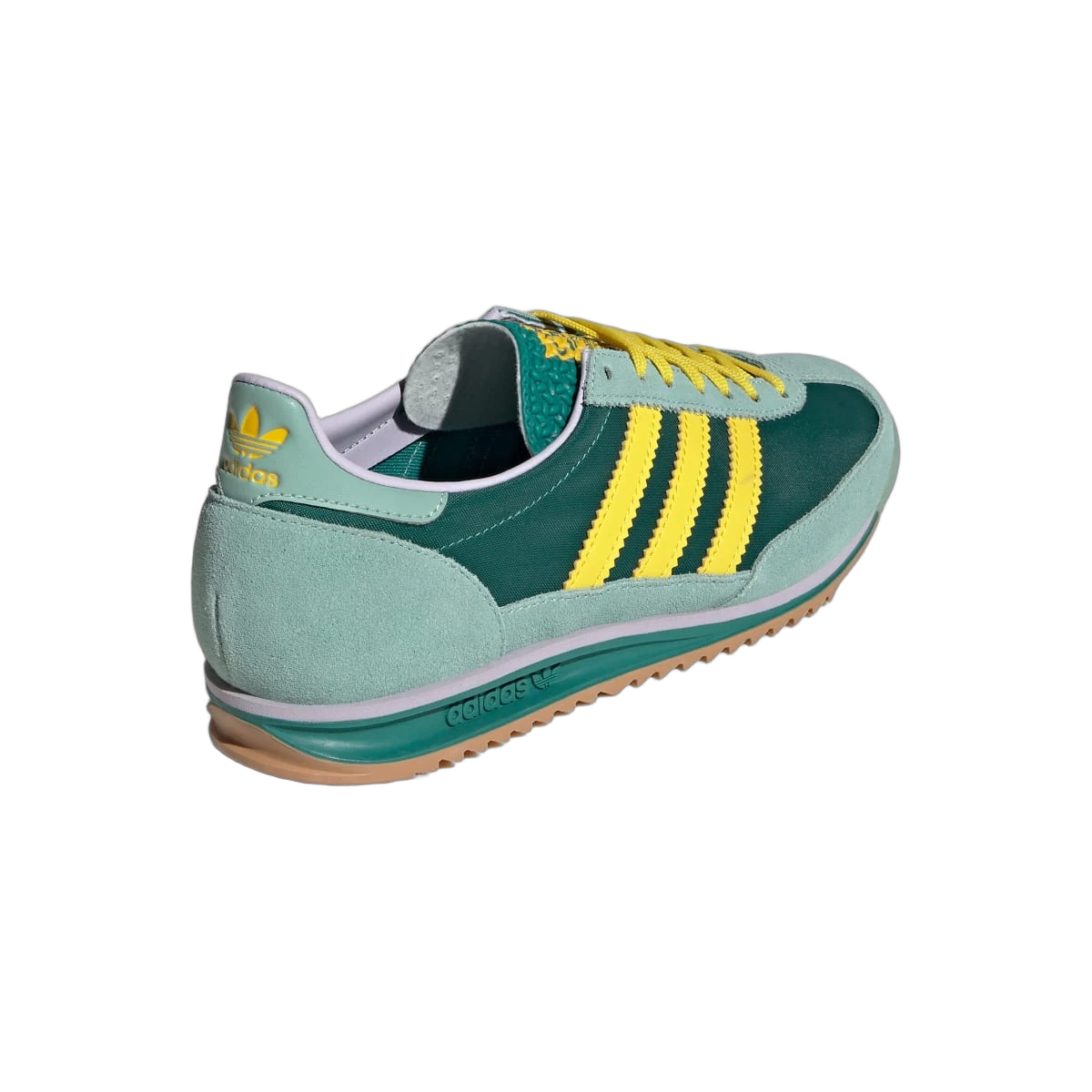 Overkicks - Adidas SL 72 Active Green Yellow (JH7391) - vista superior