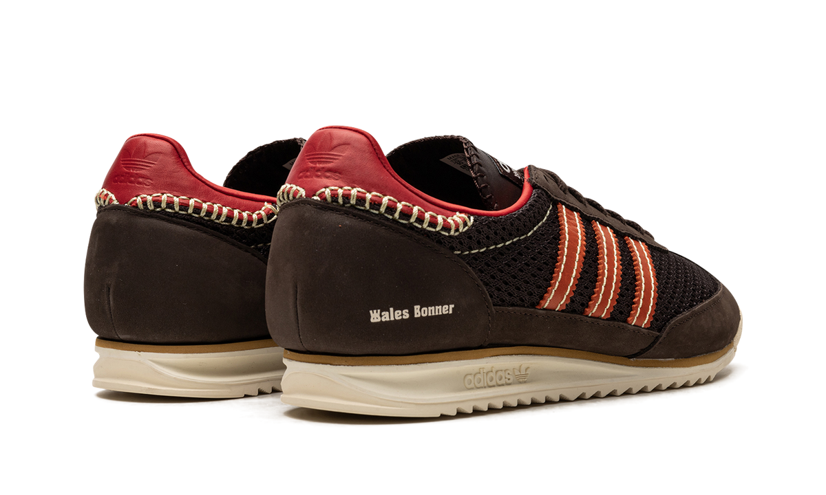 Overkicks - Adidas SL 72 Knit Wales Bonner Brown (IE1664) - par completo