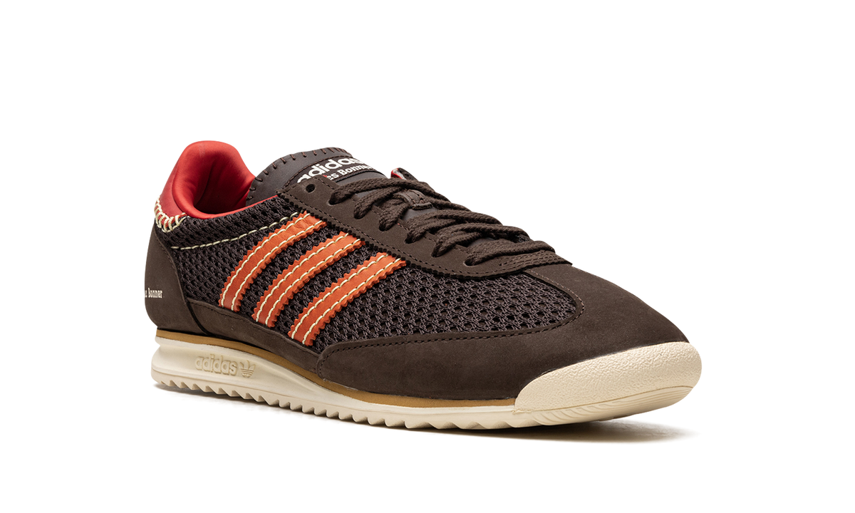 Overkicks - Adidas SL 72 Knit Wales Bonner Brown (IE1664) - detalle lateral interior