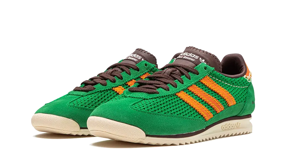 Overkicks - Adidas SL 72 Knit Wales Bonner Green (IG0571) - vista trasera