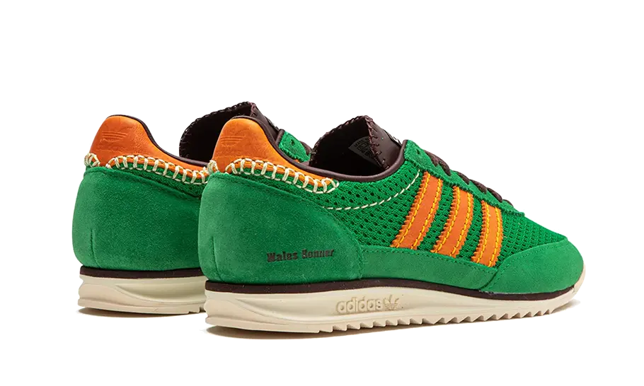Overkicks - Adidas SL 72 Knit Wales Bonner Green (IG0571) - par completo