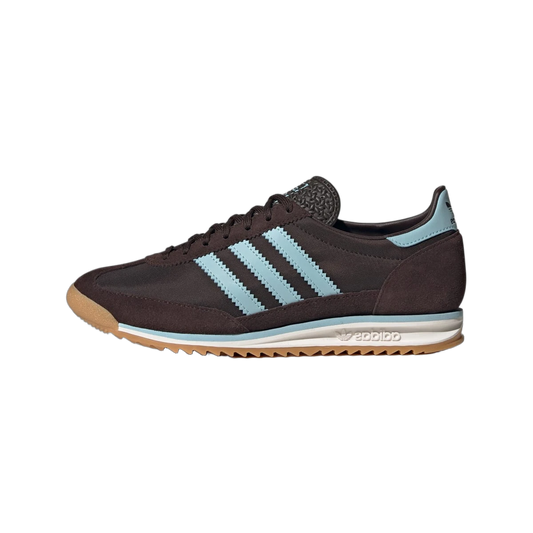 Overkicks - Adidas SL 72 OG Aurora Coffee Icey Blue (IH4521) - vista lateral
