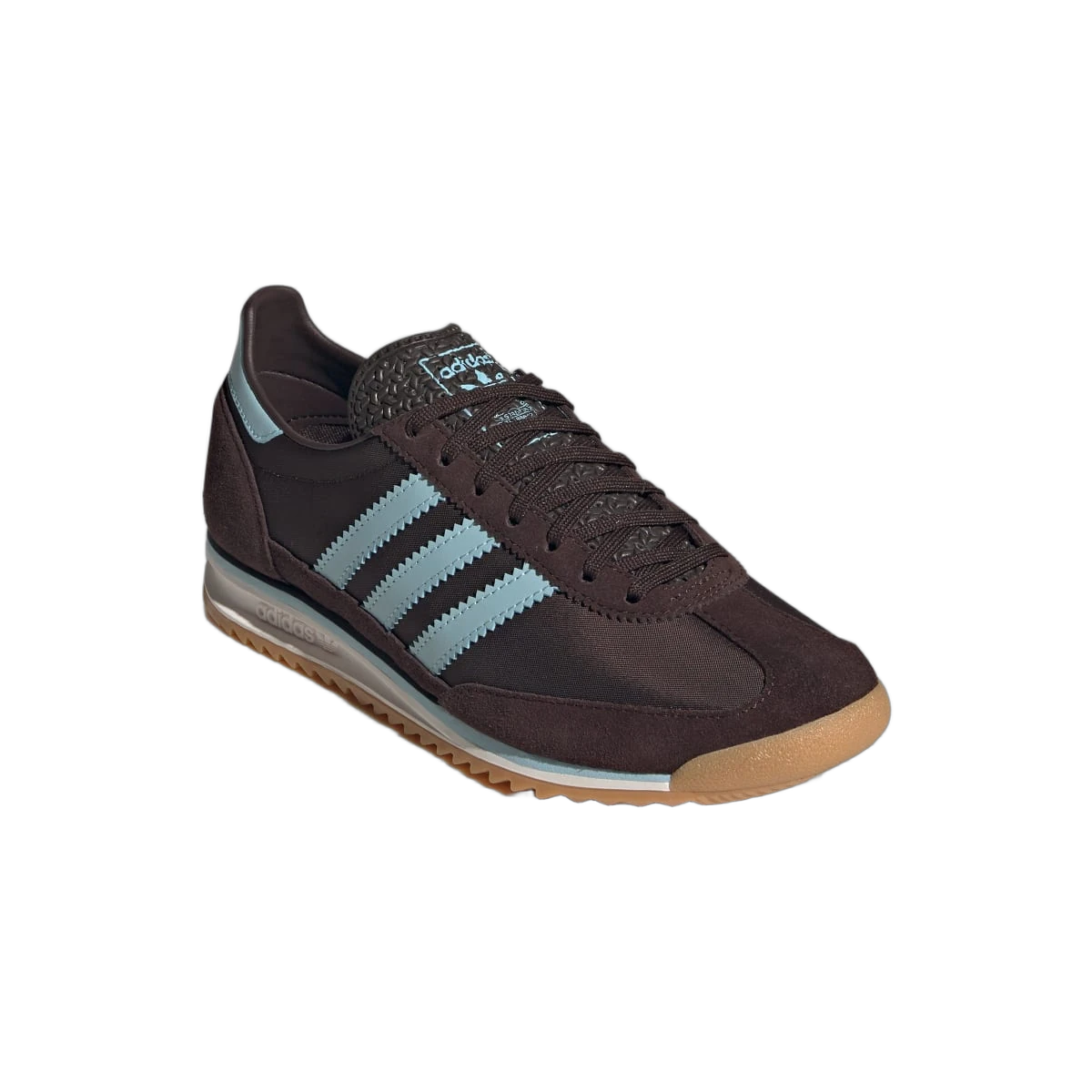 Overkicks - Adidas SL 72 OG Aurora Coffee Icey Blue (IH4521) - detalle suela