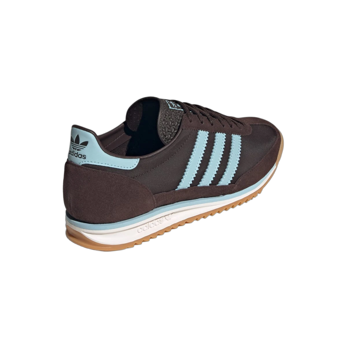 Overkicks - Adidas SL 72 OG Aurora Coffee Icey Blue (IH4521) - vista superior