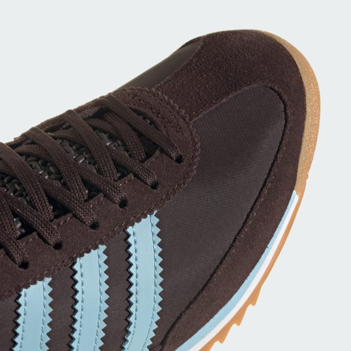 Overkicks - Adidas SL 72 OG Aurora Coffee Icey Blue (IH4521) - detalle