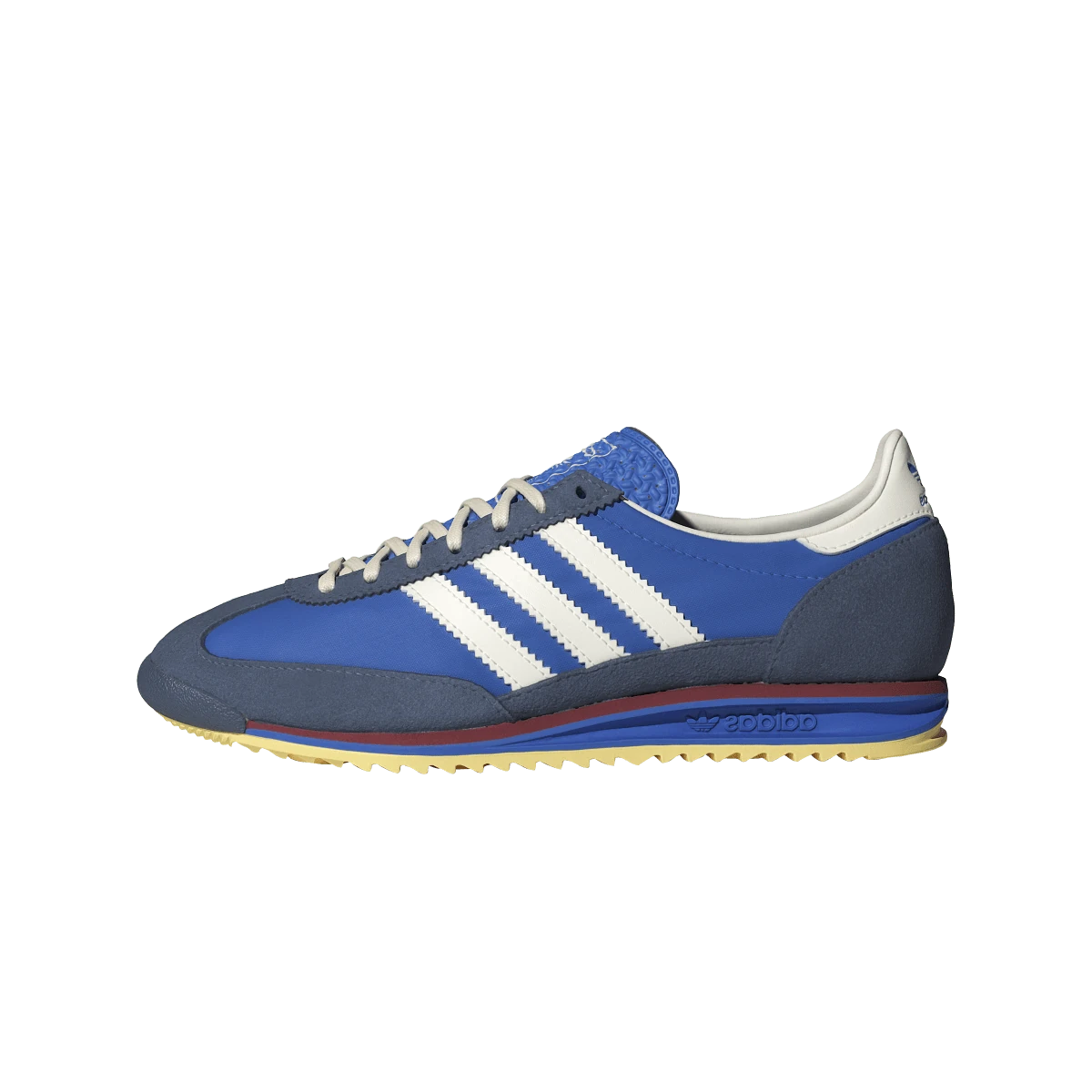 Overkicks - Adidas SL 72 OG Blue Bird Off White (JS0255) - vista lateral