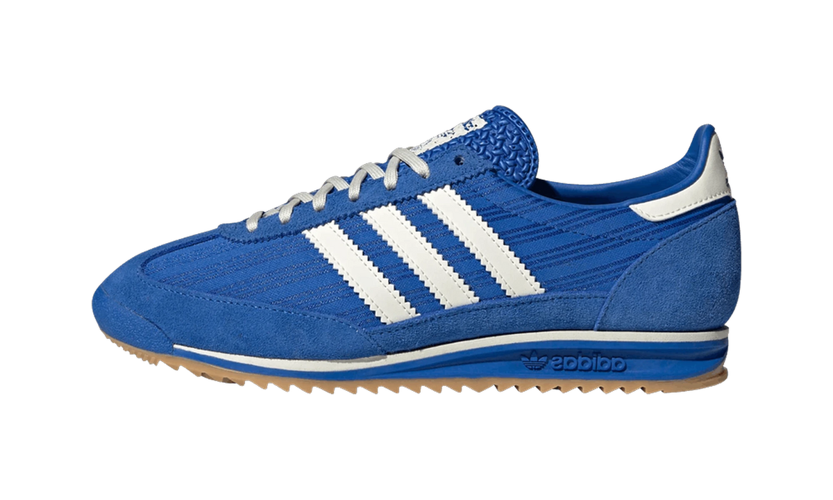 Overkicks - Adidas SL 72 OG Blue Cream White Gum (JQ8314) - vista lateral