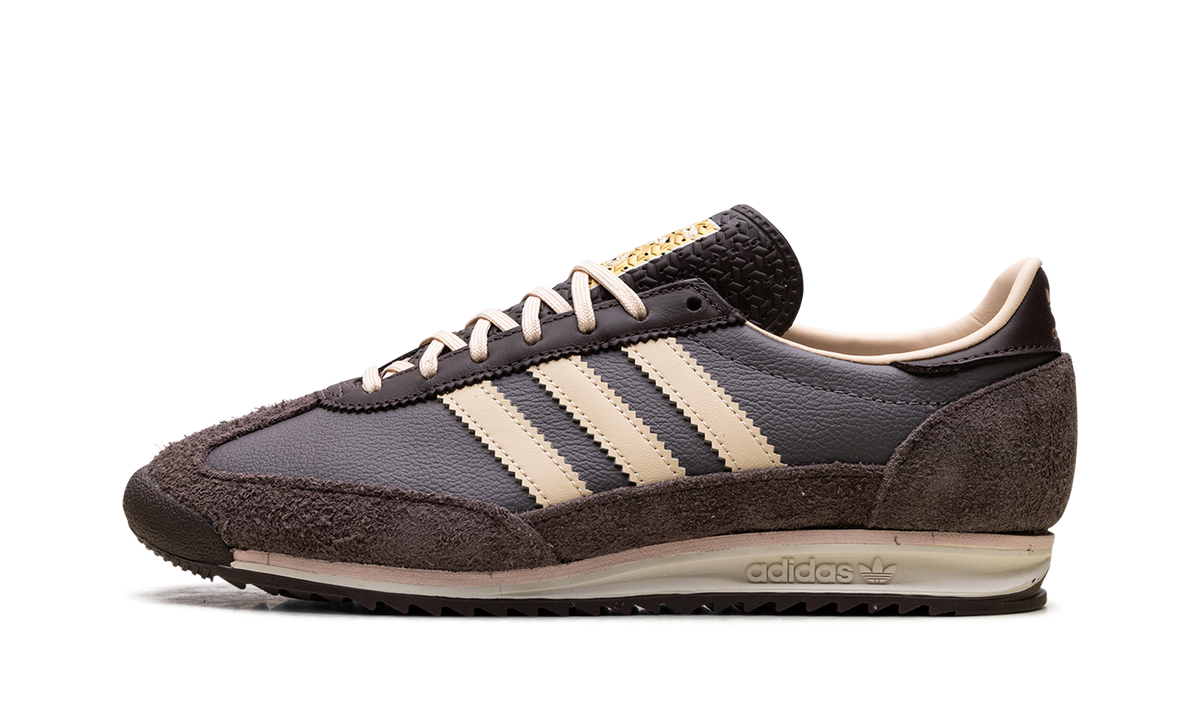 Overkicks - Adidas SL 72 OG Charcoal Crystal Sand Brown (IF1937) - vista lateral